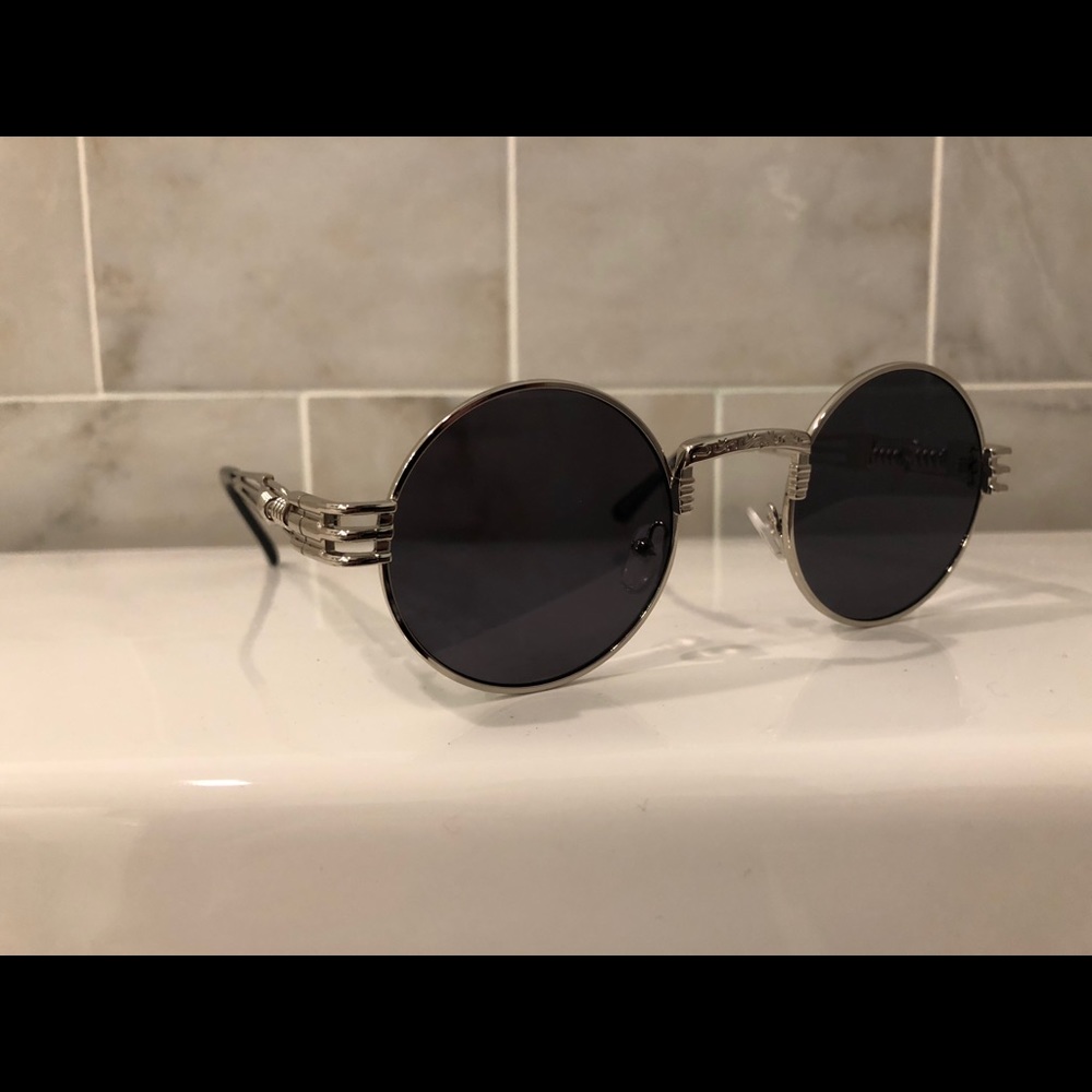 Vintage Silver Framed Sunglasses